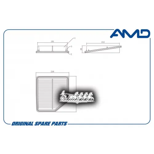 Фильтр Воздушный AMD 