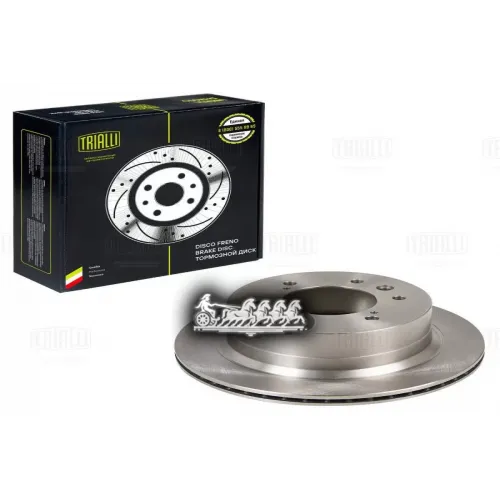 Диск Тормозной Mitsubishi Pajero Sport Iii 15- Задний Вент. D 315Мм. Trialli DF 084410