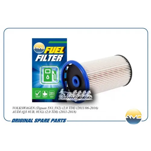 Фильтр Топливный Vag Tiguan/Q3 11- 2.0 Tdi AMD 