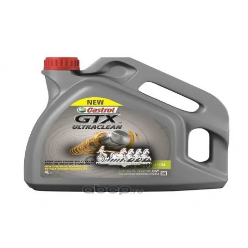 Castrol Castrol Gtx Ultraclean 10W-40 A3/B4 Моторное Масло (4)