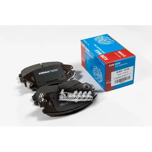 Колодки Тормозные, Передние (С Антискрипной Пластиной) D11148m KORMAX 