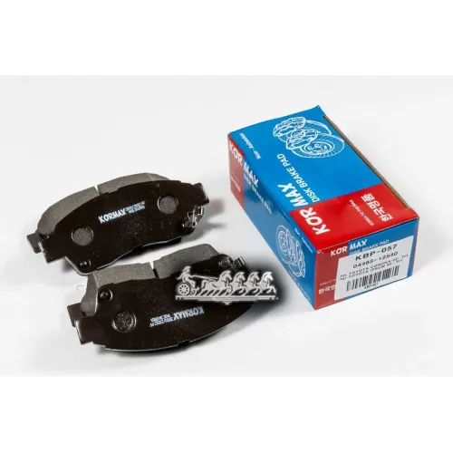 Колодки Тормозные, Передние (С Антискрипной Пластиной) D2118m KORMAX 
