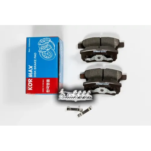 Колодки Тормозные, Задние (С Антискрипной Пластиной) D6124 KORMAX 