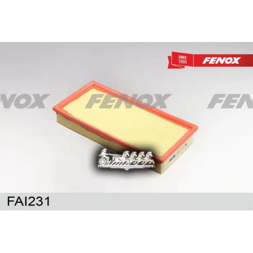 Фильтр Воздушный Ford Transit 2.0-2.9 -00/Volvo 440/460 1.9D FENOX 