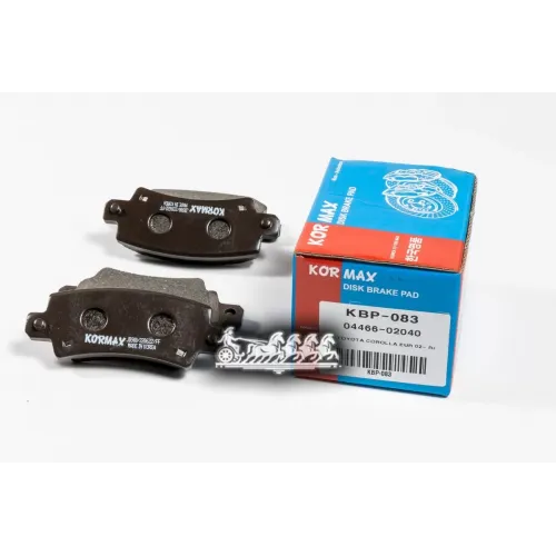 Колодки Тормозные, Задние (С Антискрипной Пластиной) D2227 KORMAX 