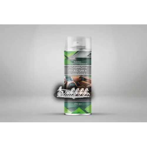 Agat Avto Полироль Пластика. Резины И Кожи Матовый (Аэрозоль) (0.4L) AGAT Avto 