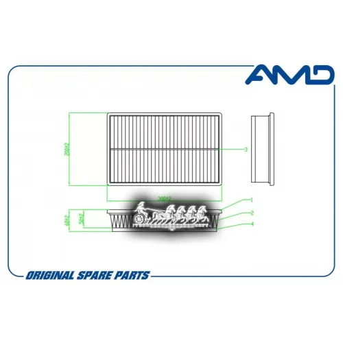 Фильтр Воздушный AMD 