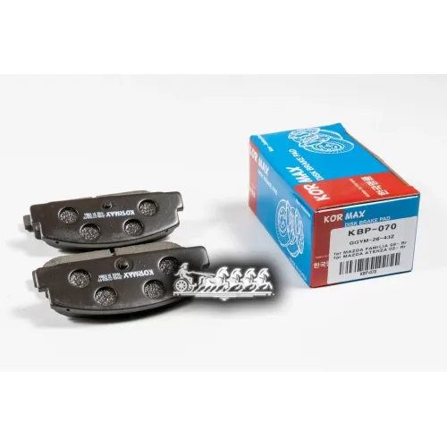 Колодки Тормозные, Задние D3027 KORMAX 