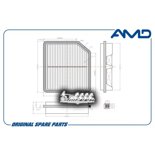 Фильтр Воздушный Faw Besturn 21- AMD 