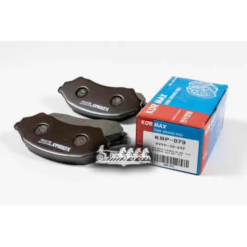 Колодки Тормозные, Передние (С Антискрипной Пластиной) D3109 KORMAX 