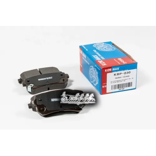 Колодки Тормозные, Задние (С Антискрипной Пластиной) D11195m KORMAX 