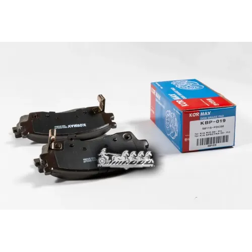 Колодки Тормозные, Передние (С Антискрипной Пластиной) D11126m KORMAX 