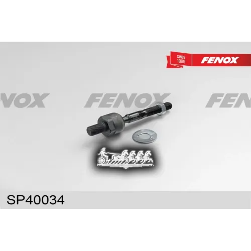 Тяга Рулевая Volvo S60/S80 01/00-12/03 Лев/Прав.(Без Наконечника) FENOX 