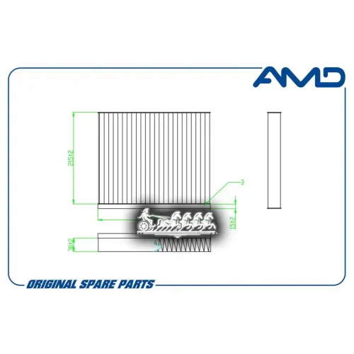 Фильтр Салонный AMD 