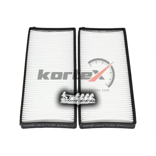 Фильтр Салона Kia Spectra (Компл. 2 Шт.) KORTEX 