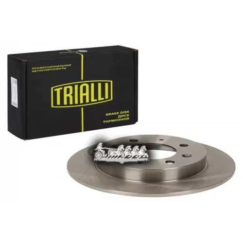 Диск Тормозной Kia Cerato 04- Задн. Trialli 