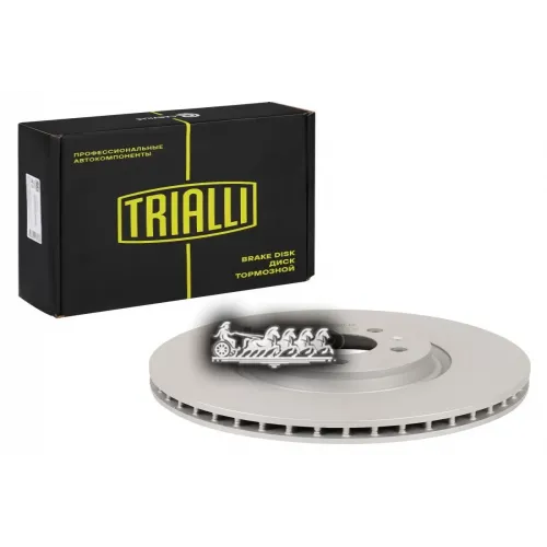 Диск Тормозной Audi A4 15- Перед. Trialli 