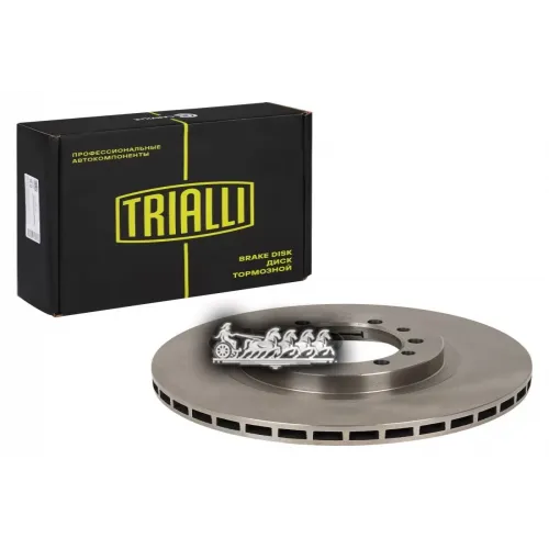 Диск Тормозной Mitsubishi Pajero 90-/L 200 92- Передний Вент.d 276Мм. Trialli DF 117404