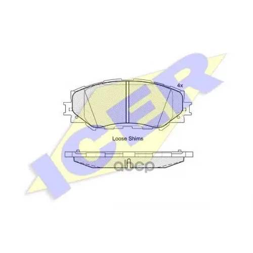 Тормозные Колодки Icer 