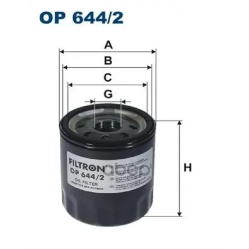 Фильтр Масляный Dodge/Jeep Caliber/Compass 06- Filtron 