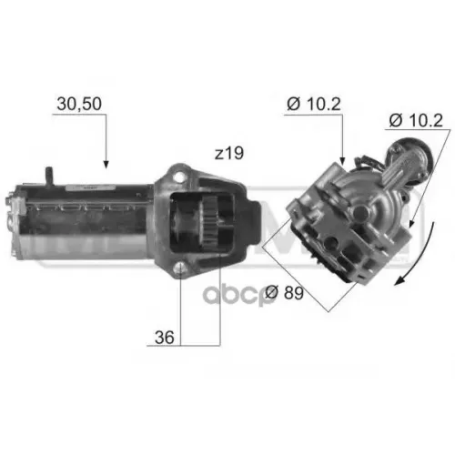Стартер Ford Focus Ii/Fusion/Fiesta/Transit 1.2-2.4 Era 