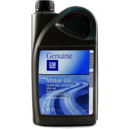 GENERAL MOTORS Масло Моторное 10W40 Sae, 2Л