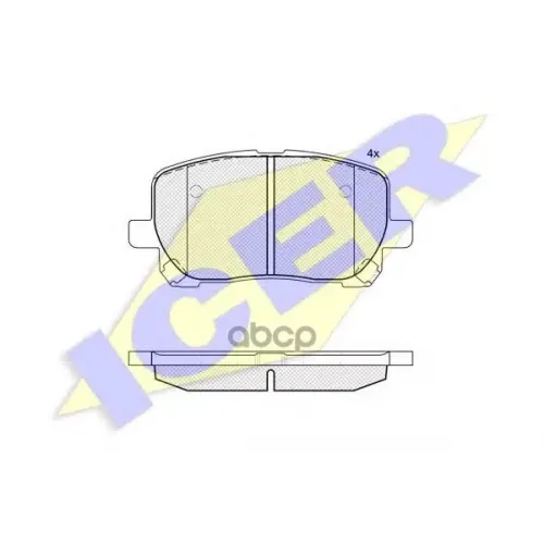 Тормозные Колодки Icer 