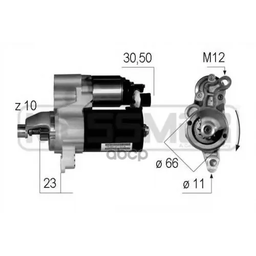 Стартер Audi A4/A5/Q5 1.8Tfsi/2.0Tfsi 1.1Квт. Era 