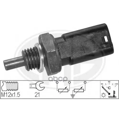 Датчик Renault Logan 04- 1.4-1.6 Температуры Охл. Жидкости Era 