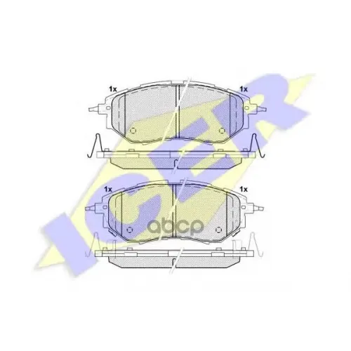 Тормозные Колодки Icer 