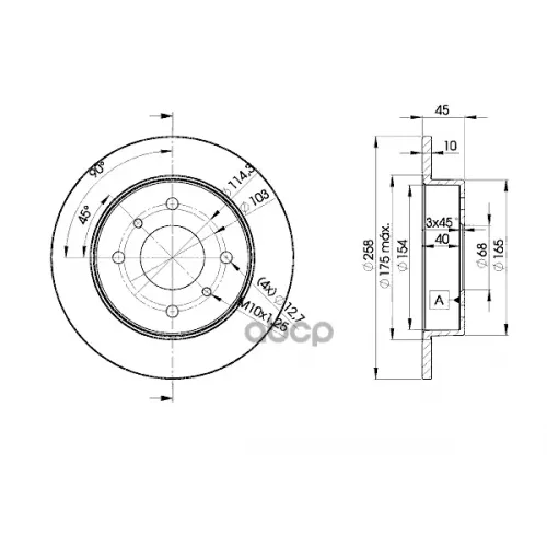 Диск Тормозной Icer 78BD9901-2