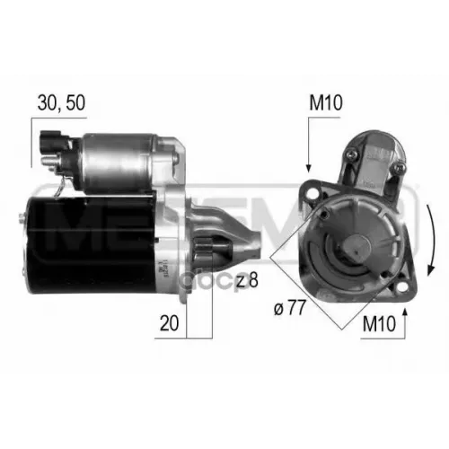 Стартер Kia Ceed/Hyundai I30 1.6 0.9 Квт Era 