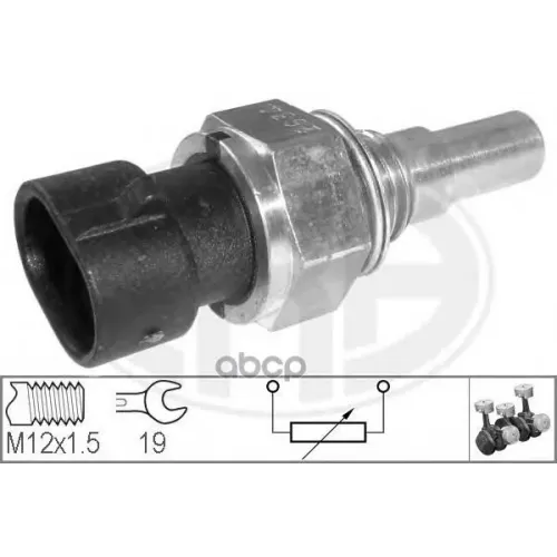 Датчик Темпер.охл.жидк. Daewoo Aveo/Nexia/Lanos/Lacetti/Opel Kadett E Era 