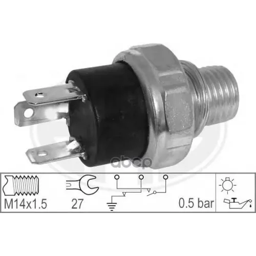 Датчик Давления Масла Daewoo Nexia Sohc 8V Era 