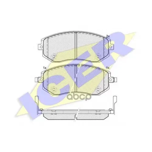 Тормозные Колодки Icer 
