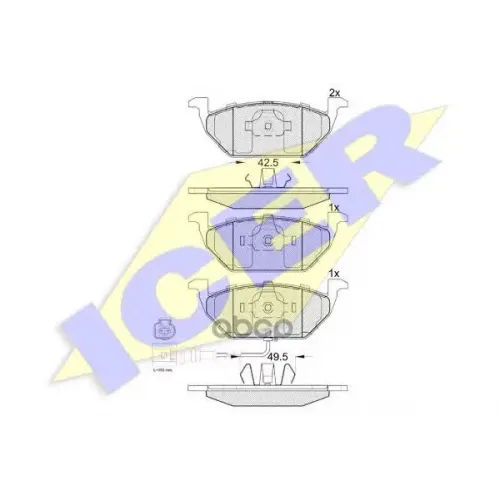 Тормозные Колодки Icer 