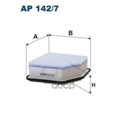 Фильтр Воздушный Toyota Rav 4 2.2D 06- Filtron AP 142/7