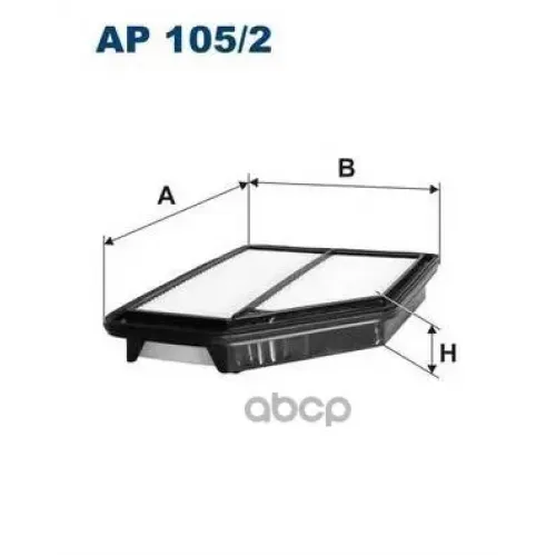 Фильтр Воздушный Honda Cr-V -09 2.2 Diesel Filtron 