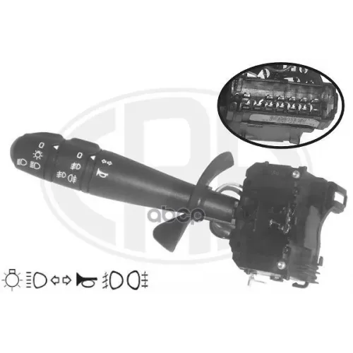 Переключатель Света Подрулевой Renault Logan С Включ. П/Т Фар Era 