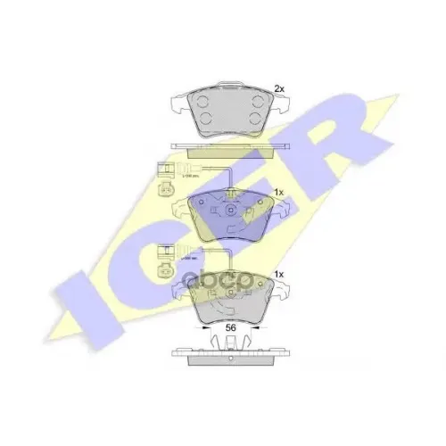 Тормозные Колодки Icer 