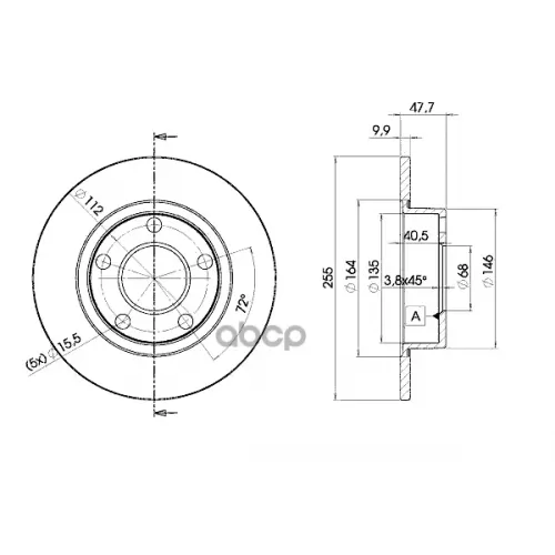 Диск Тормозной Icer 78BD4062-2