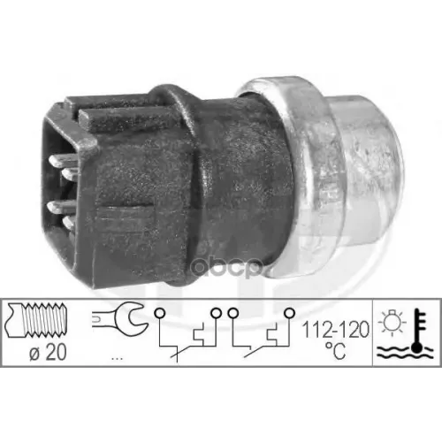 Датчик Темпер.охл.жидк. Vw Коричневый Era 