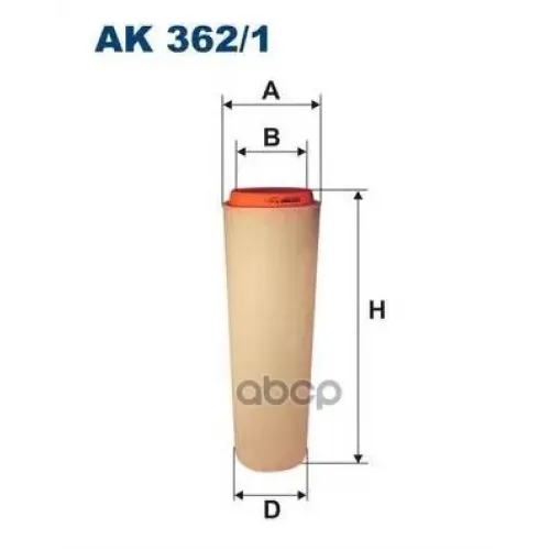 Фильтр Воздушный Filtron AK362/1