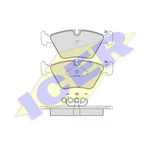 Тормозные Колодки Icer 
