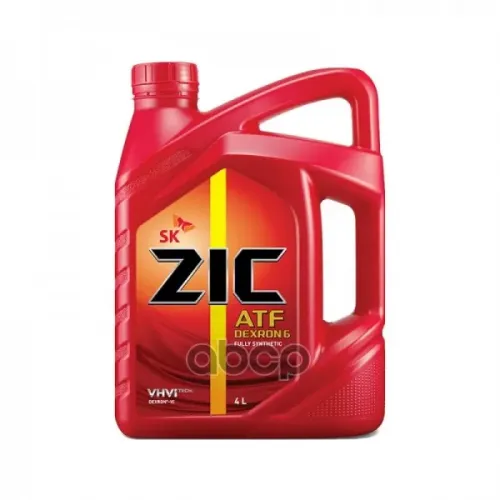 Масло Трансмиссионное Zic 4Л Синтетика Atf Dexron 6 (Gm Dexron Ii/Iii/Vi) ZIC 