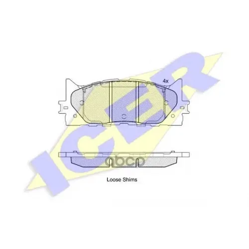 Тормозные Колодки Icer 