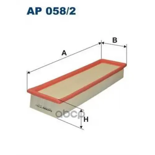 Фильтр Возд.peugeot 206,307/Citroen C4 1.4L 16V 2003=> Filtron AP058/2