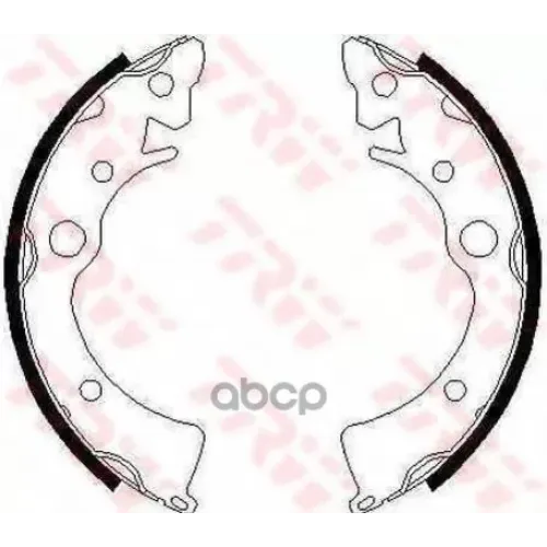 Колодки Тормозные Барабанные Задн Honda Civic 1.3-1.6I 83-91 PATRON 