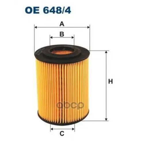 Фильтр Масляный Filtron OE648/4