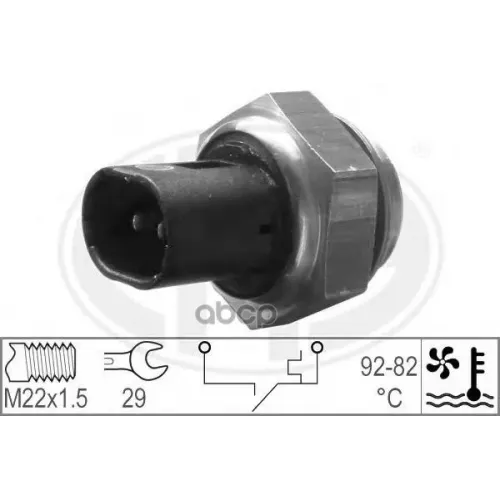 Датчик Включения Вентилятора Opel/Renault/Citroen Era 